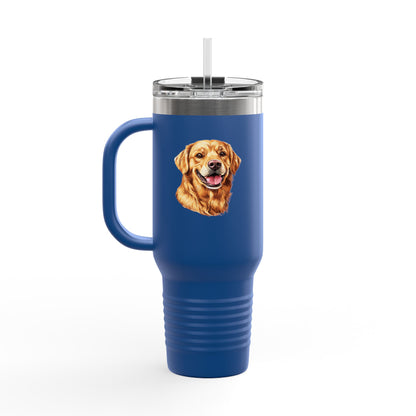 Golden Head Insulated Travel Mug