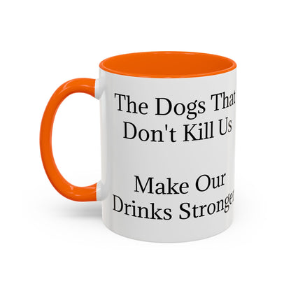 Drinks Stronger 2-Tone Coffee Mug