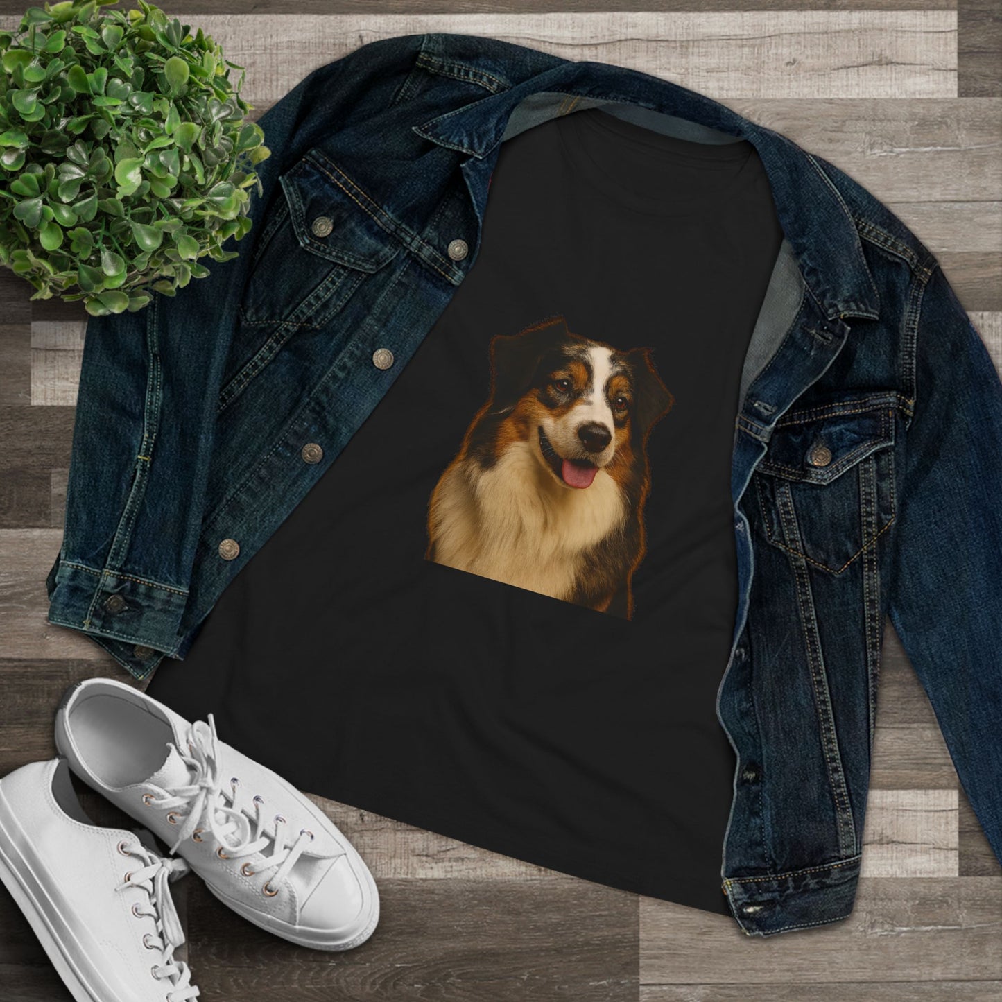 Aussie Head Women's Short Sleeve Crewneck Tee