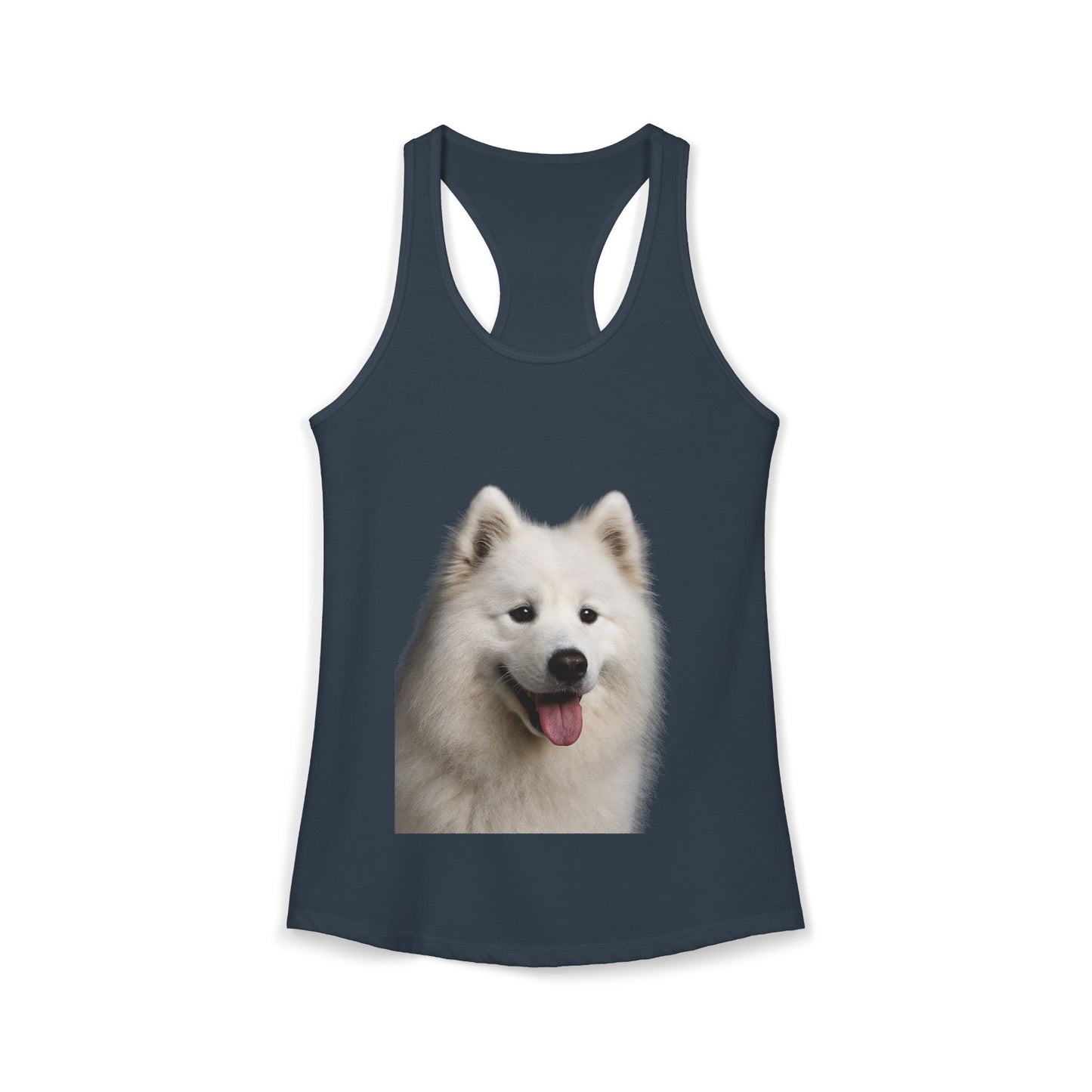 Samoyed Head Women's Racerback Tank
