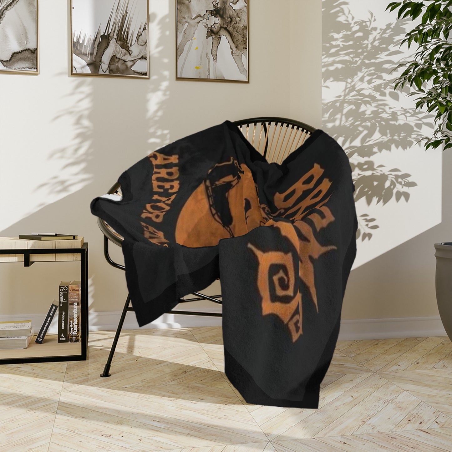 Brooms Are For Amateurs Velveteen Microfiber Blanket