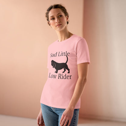 Sad Little Low Rider Women's Short Sleeve Crewneck Tee