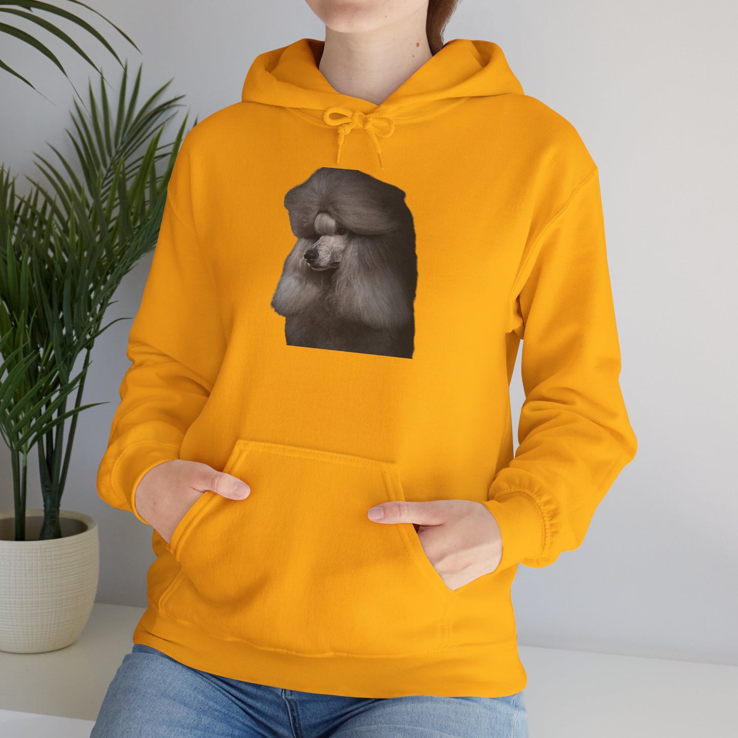 Poodle Head Unisex Hoodie