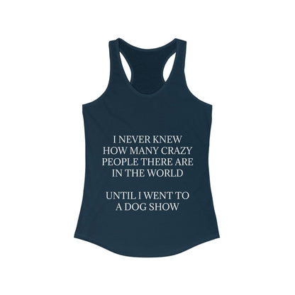 Never Knew Women's Racerback Tank