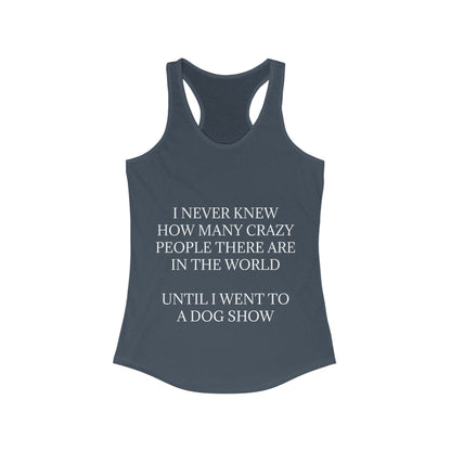 Never Knew Women's Racerback Tank