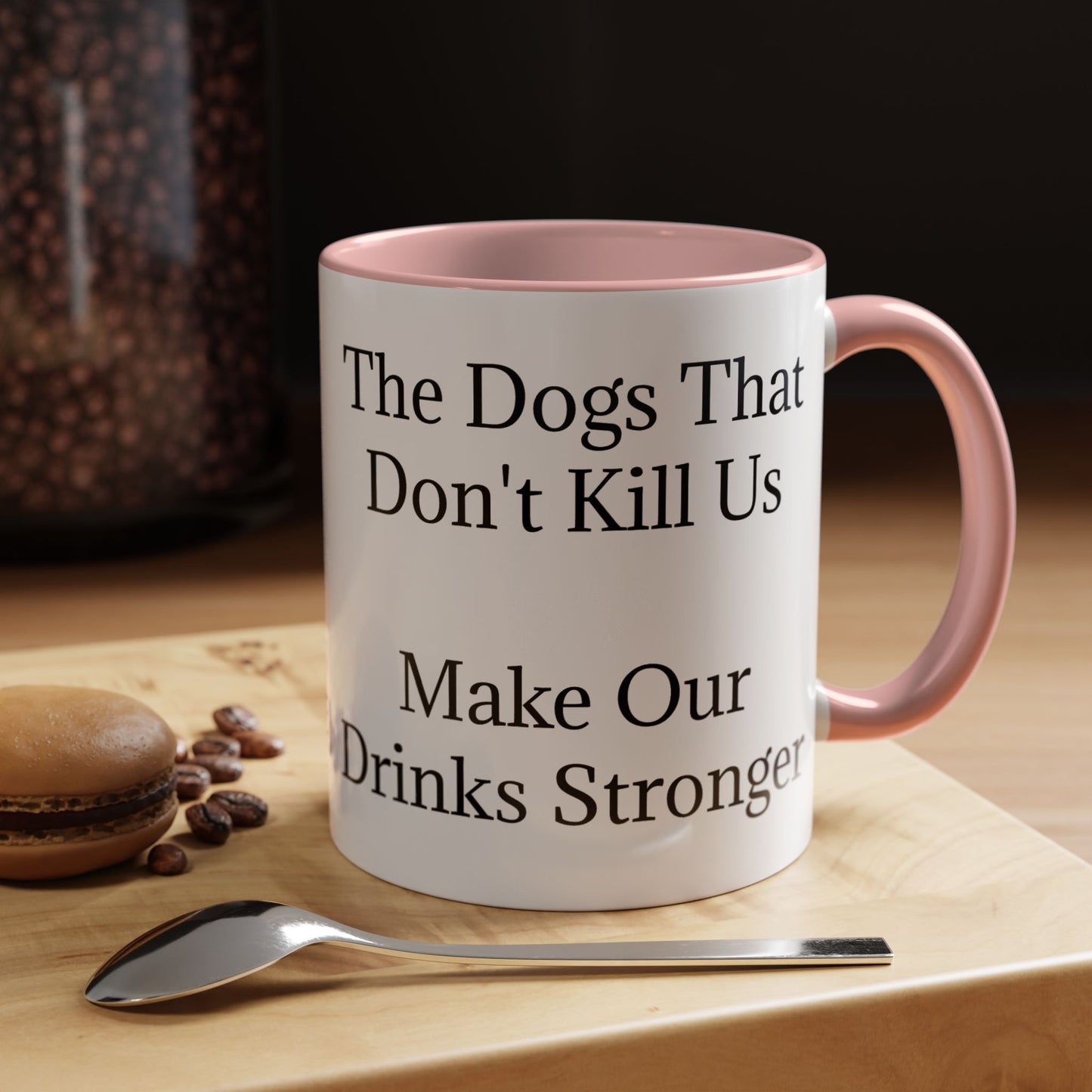 Drinks Stronger 2-Tone Coffee Mug