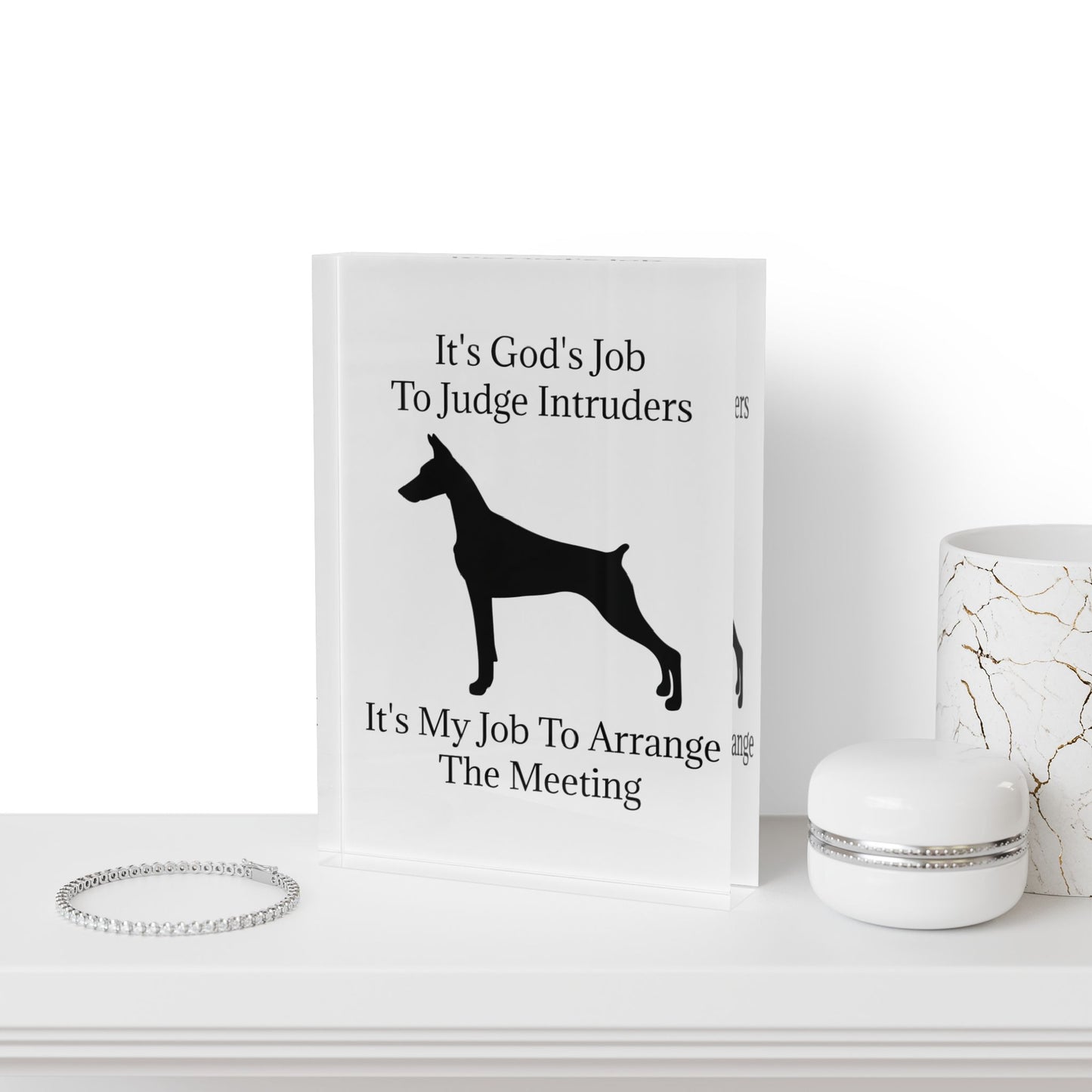 Arrange The Meeting Acrylic Photo Block