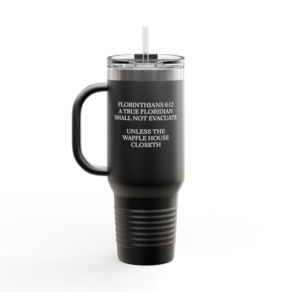 Florithians 6:12 Insulated Travel Mug