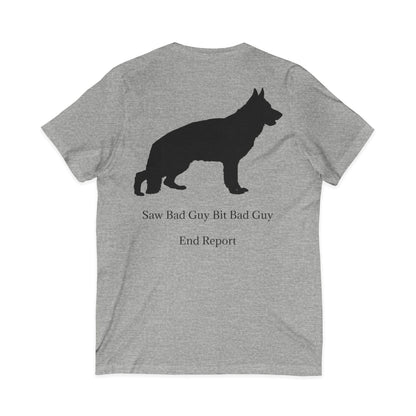 Bad Guy Unisex Short Sleeve V-Neck Tee