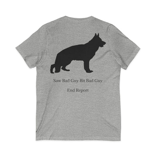 Bad Guy Unisex Short Sleeve V-Neck Tee