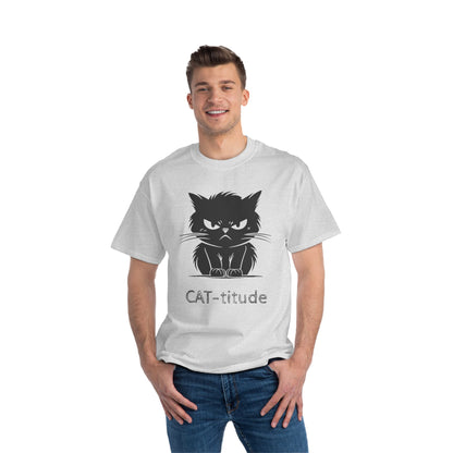 CAT-titude Men's Short-Sleeve Crewneck Tee