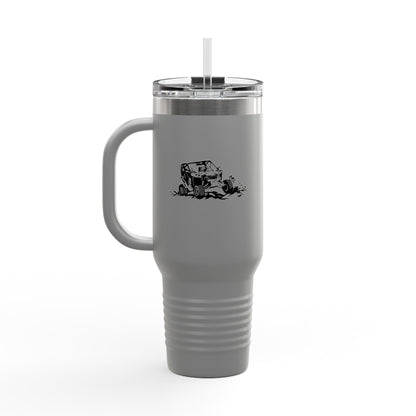 Slinging Mud Side By Side Insulated Travel Mug
