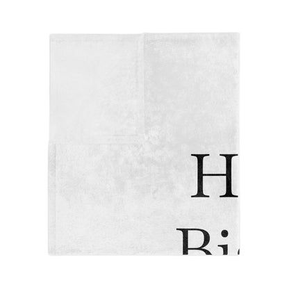 Hook Bigger Velveteen Microfiber Blanket