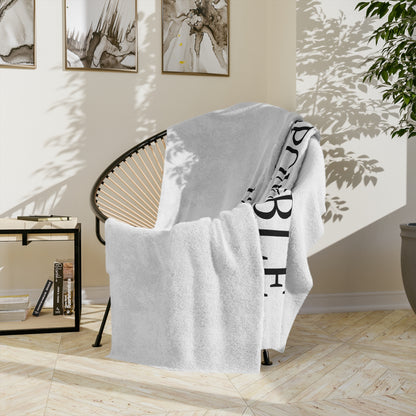 When You Talk Velveteen Microfiber Blanket