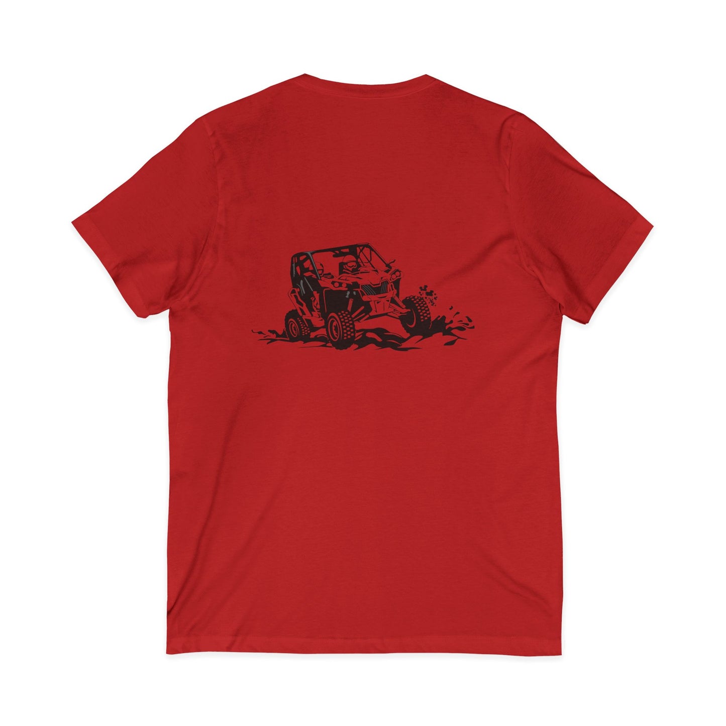 Slingin' Mud Side By Side Unisex Short Sleeve V-Neck Tee