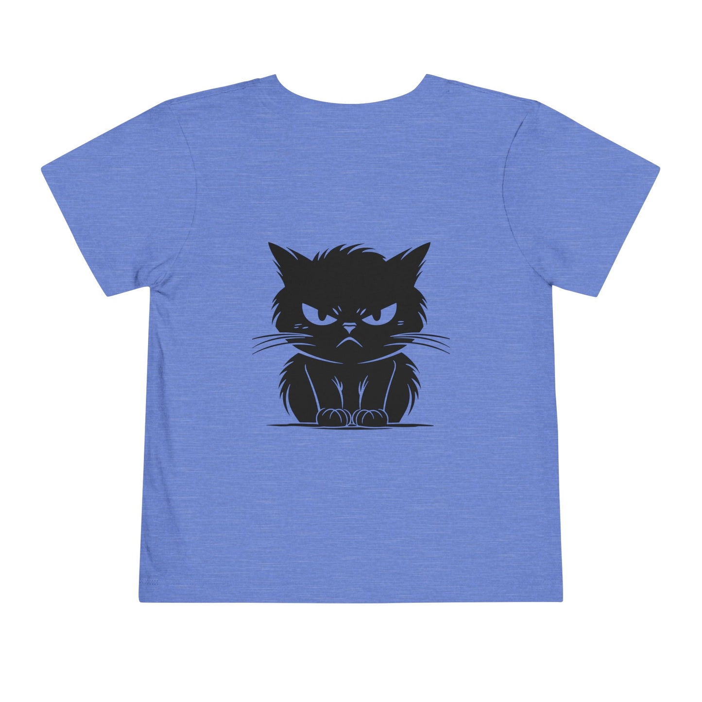 Angry Cat Toddler Unisex Short Sleeve Crewneck Tee