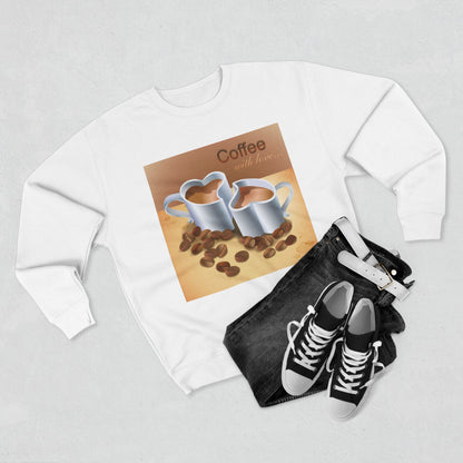 Coffee With Love Unisex Crewneck Sweatshirt