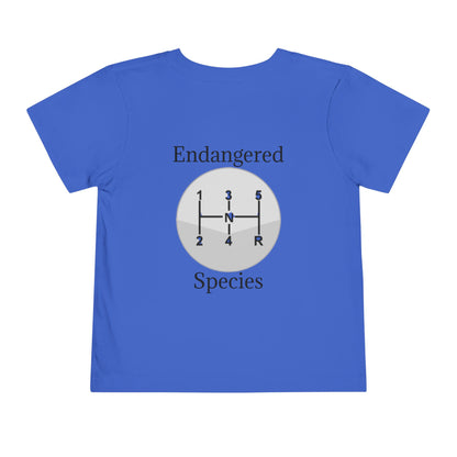 Endangered Species Toddler Unisex Short Sleeve Crewneck Tee