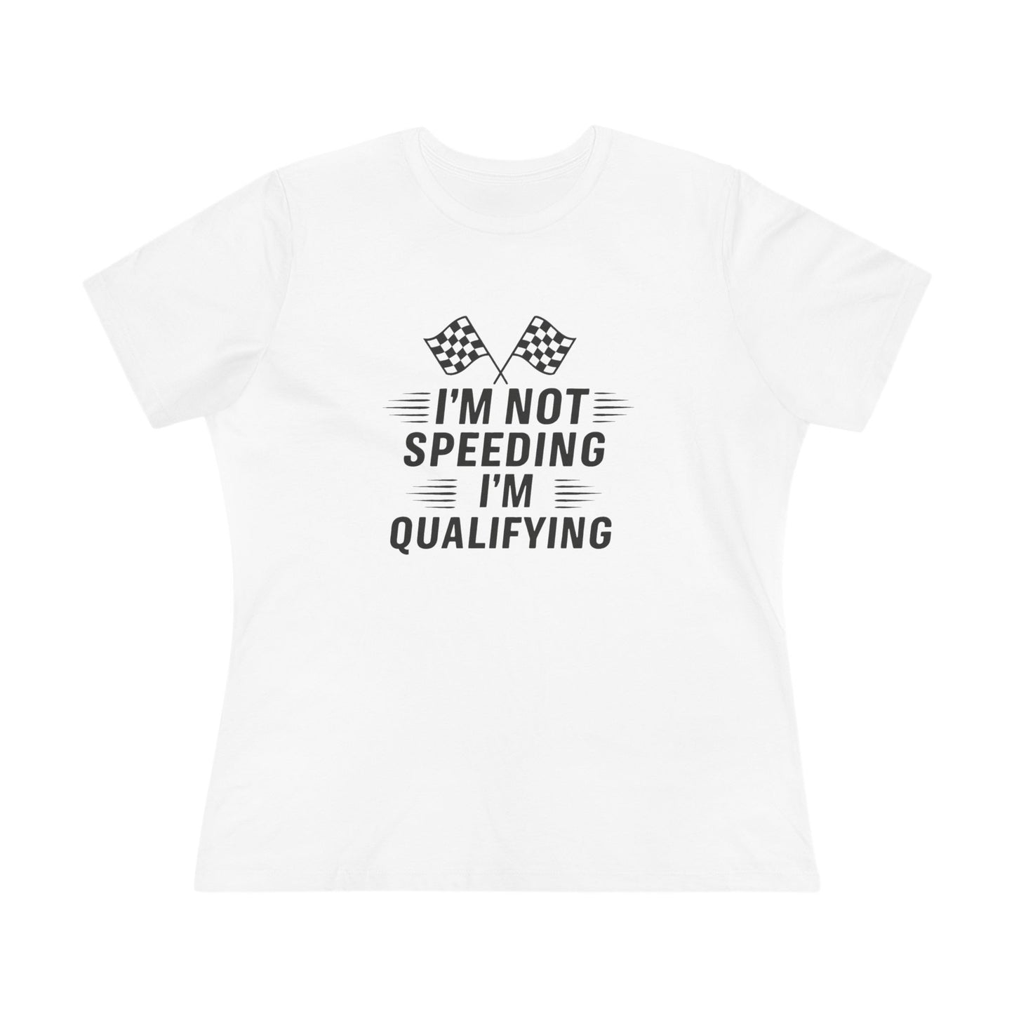 I'm Qualifying Women's Short Sleeve Crewneck Tee