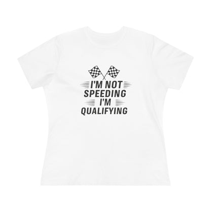 I'm Qualifying Women's Short Sleeve Crewneck Tee