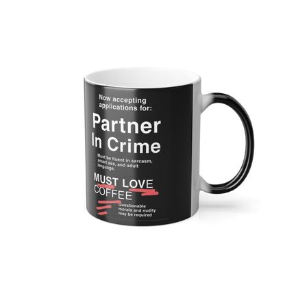 Partner In Crime Color Changing Mug