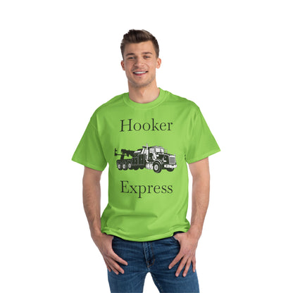 H**ker Express Heavy Tow Truck Men's Short-Sleeve Crewneck Tee