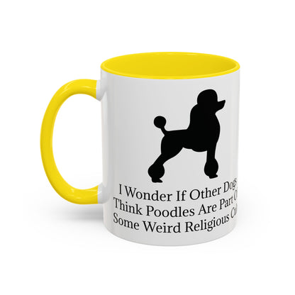 I Wonder 2-Tone Coffee Mug