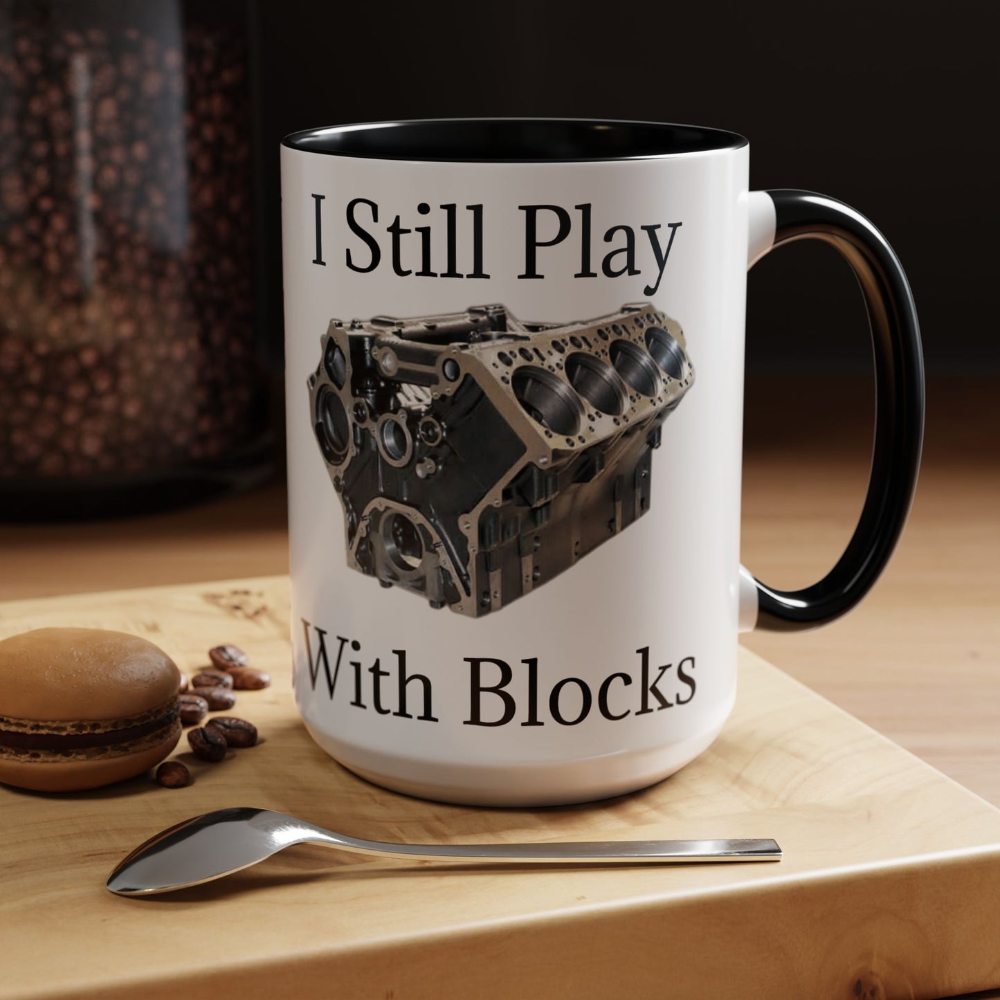 Play With Blocks 2-Tone Coffee Mug