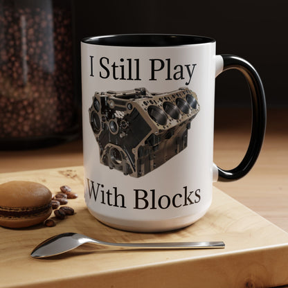 Play With Blocks 2-Tone Coffee Mug