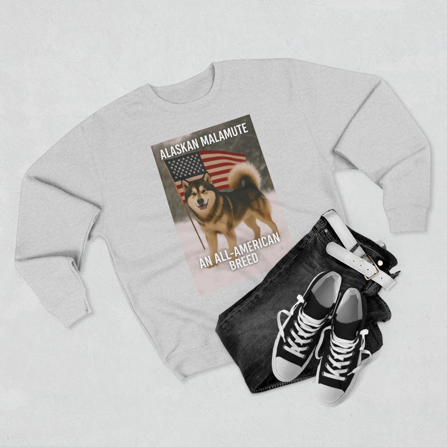 All-American Breed Unisex Crewneck Sweatshirt