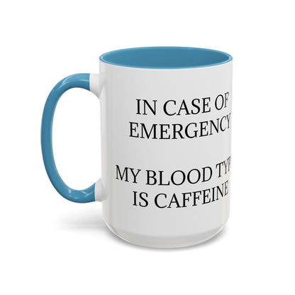 Blood Type 2-Tone Coffee Mug