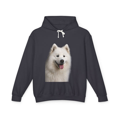 Samoyed Head Unisex Lightweight Hoodie