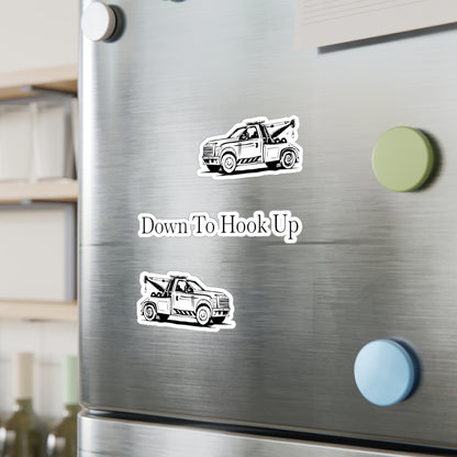 Down To Hook Up Vinyl Decal