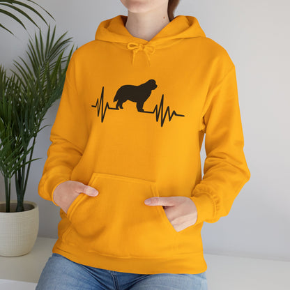 My Heart Beats For Newfies Unisex Hoodie