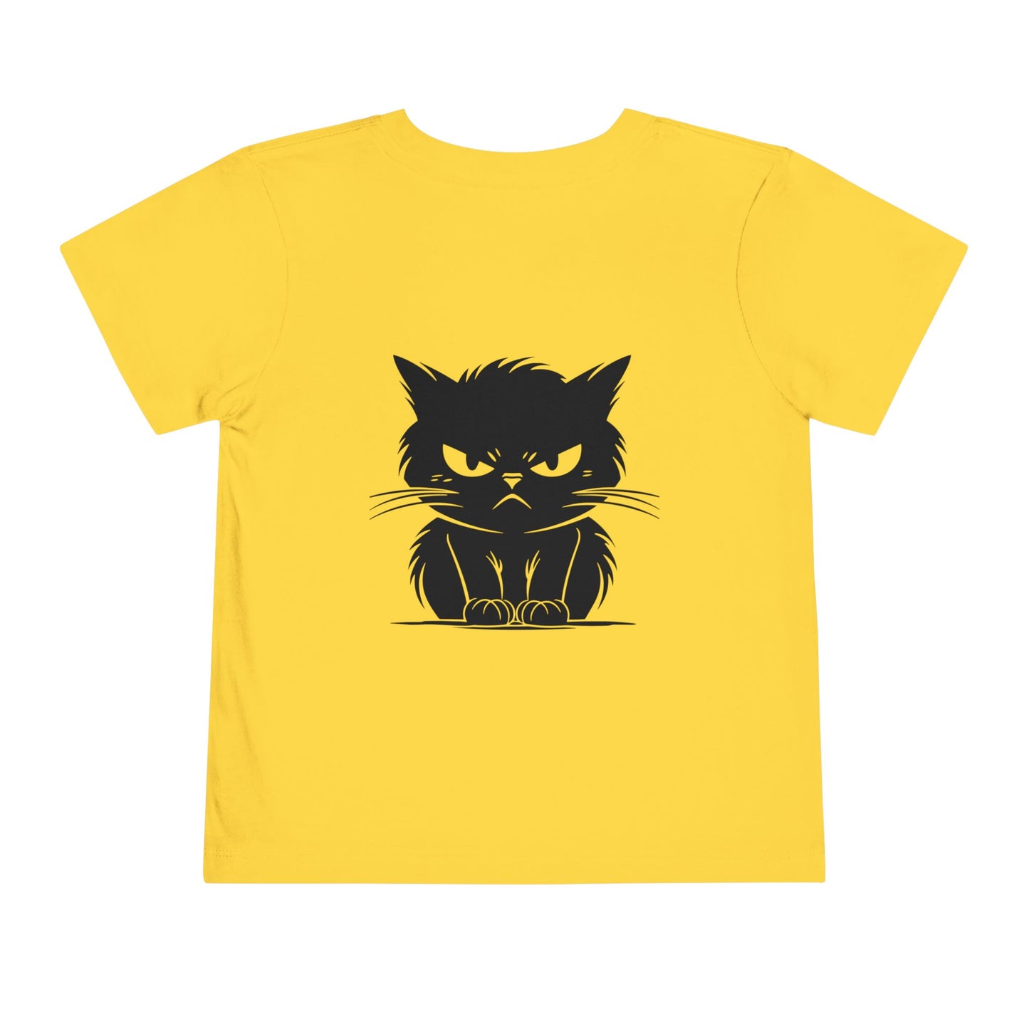 Angry Cat Toddler Unisex Short Sleeve Crewneck Tee