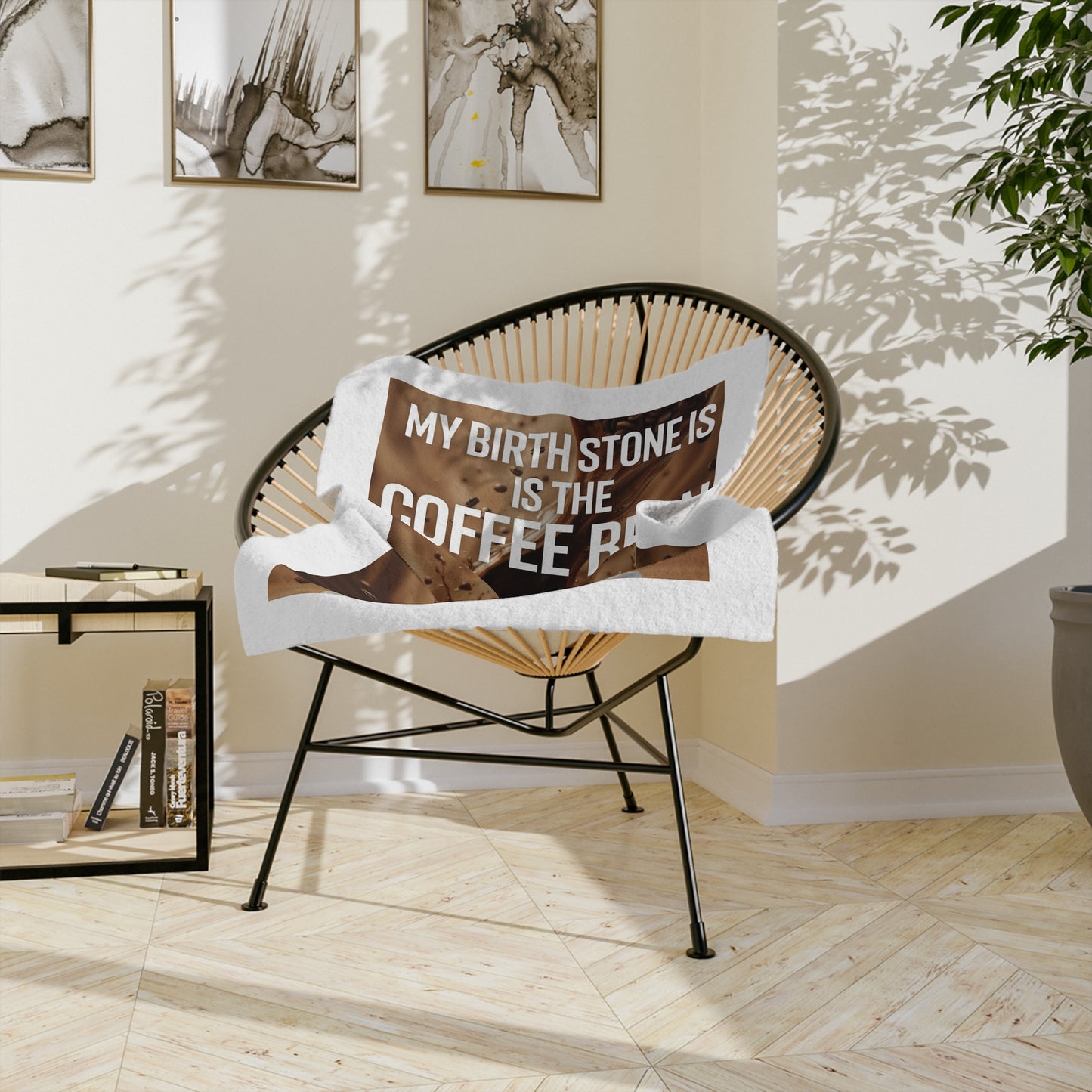 Birth Stone Velveteen Microfiber Blanket