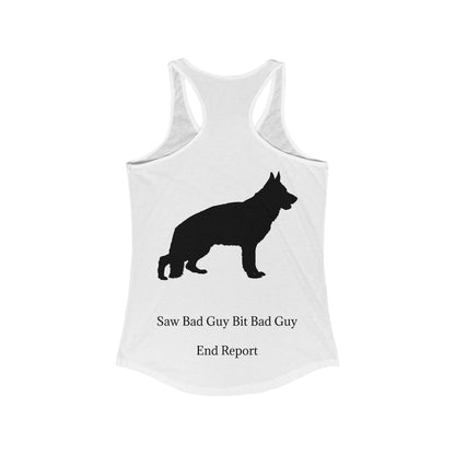 Bad Guy Women's Racerback Tank
