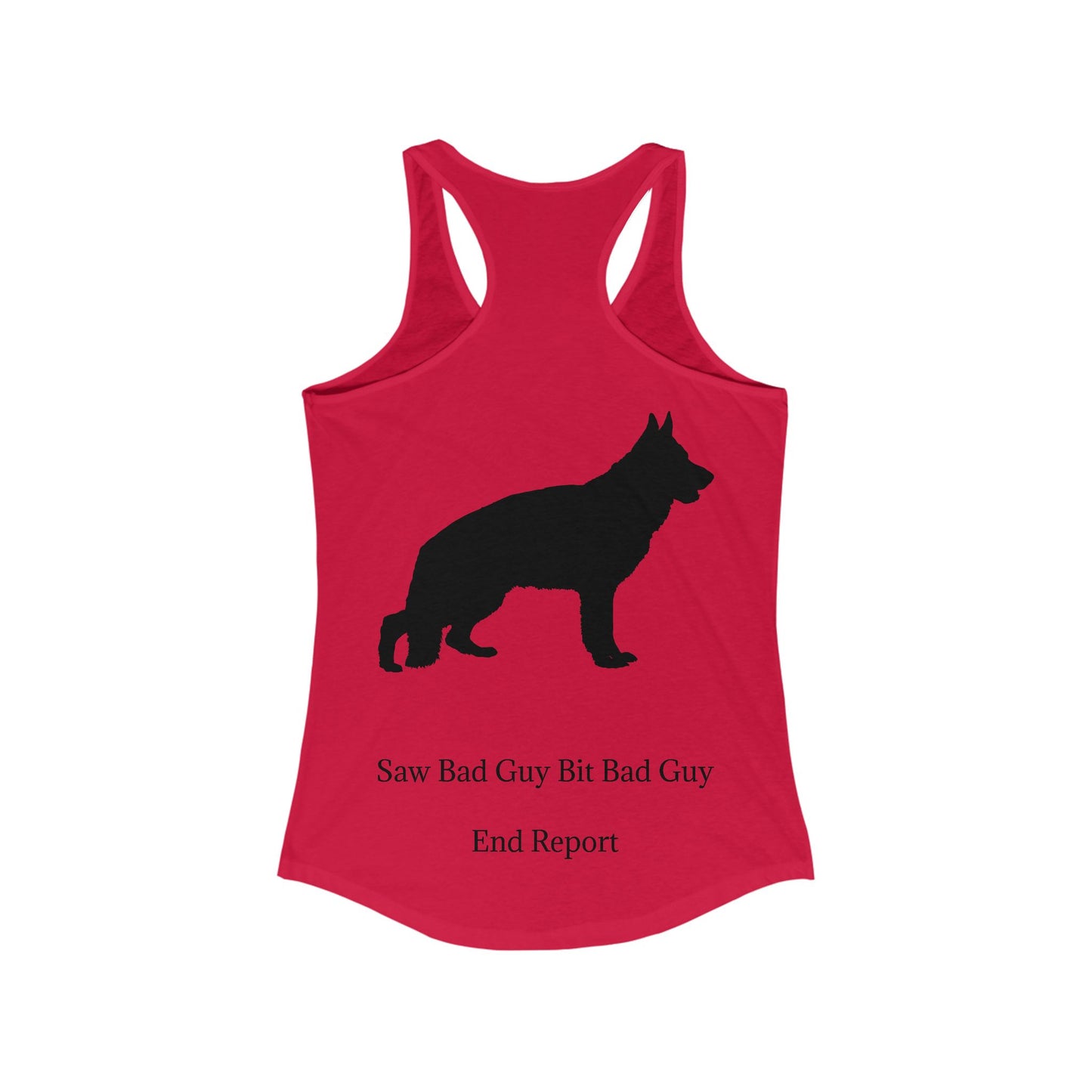 Bad Guy Women's Racerback Tank