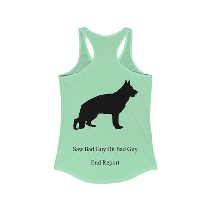 Bad Guy Women's Racerback Tank