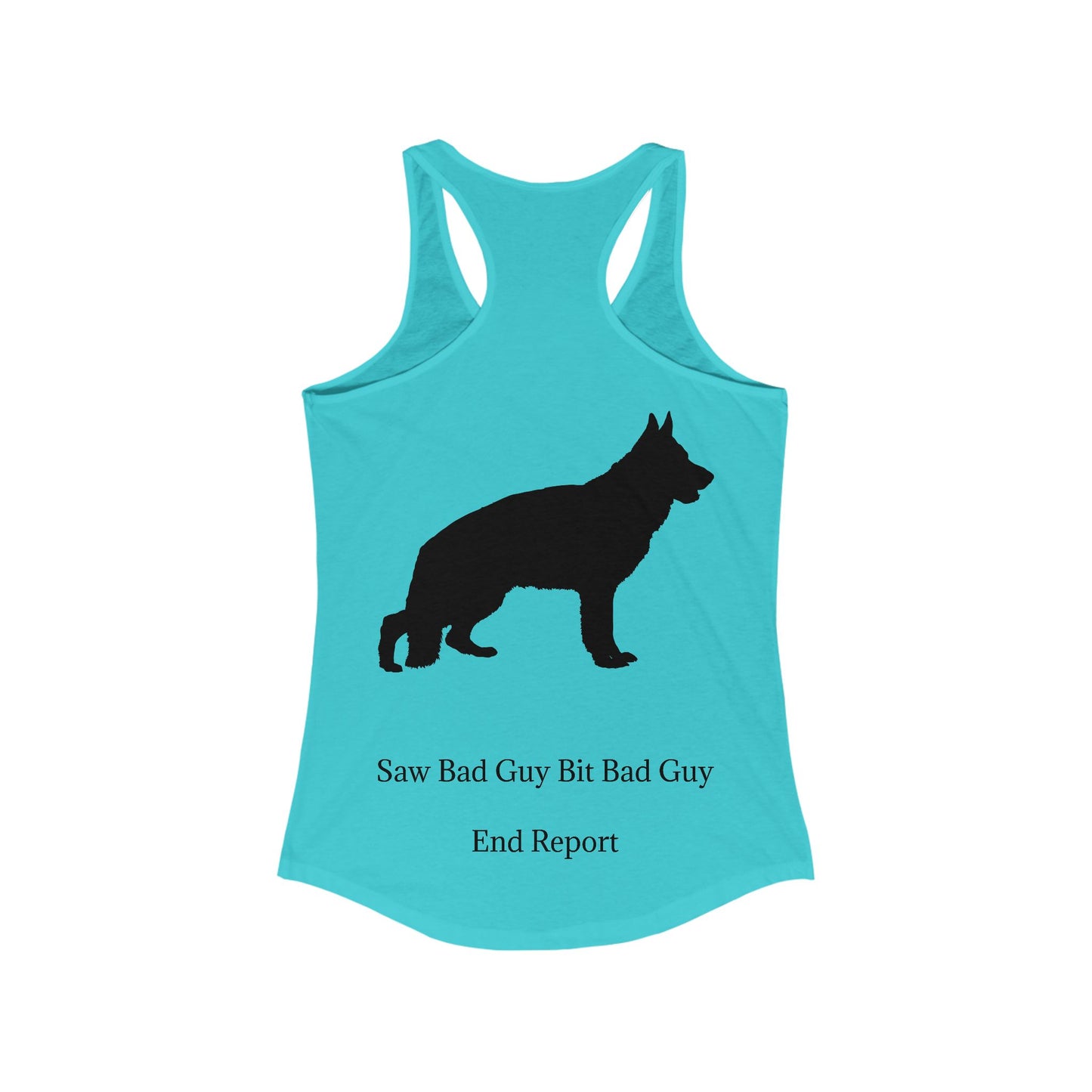 Bad Guy Women's Racerback Tank