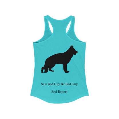 Bad Guy Women's Racerback Tank