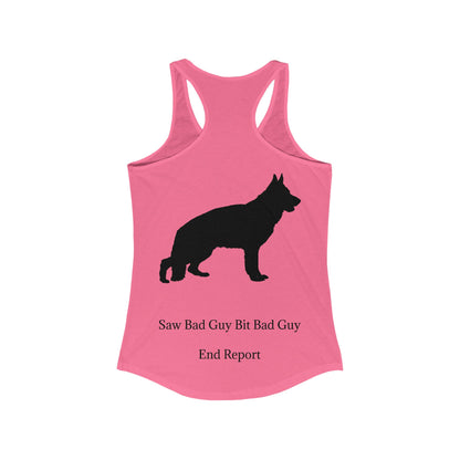 Bad Guy Women's Racerback Tank
