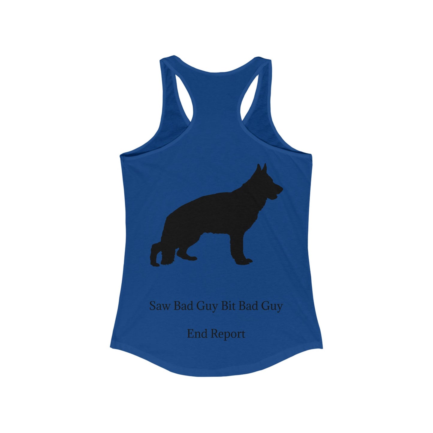 Bad Guy Women's Racerback Tank