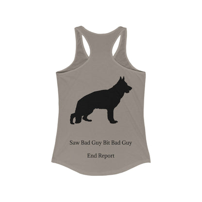 Bad Guy Women's Racerback Tank