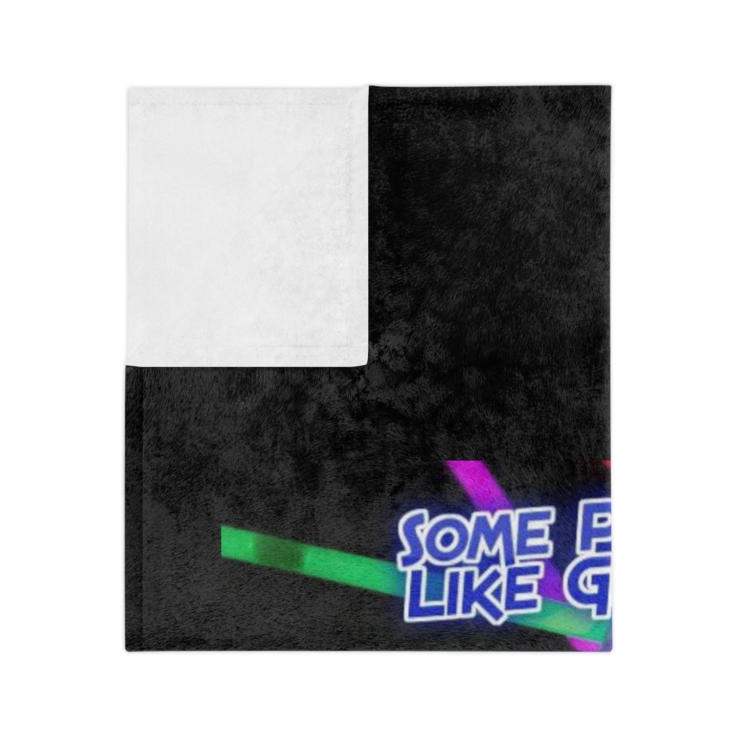 Glow Sticks Velveteen Microfiber Blanket