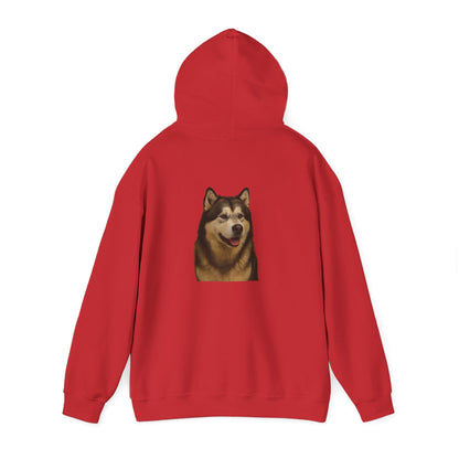 Malamute Head Unisex Hoodie