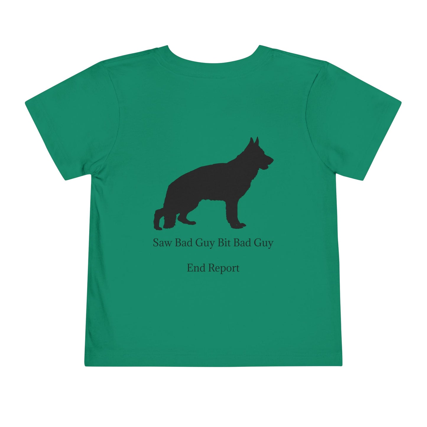 Bad Guy Toddler Unisex Short Sleeve Crewneck Tee