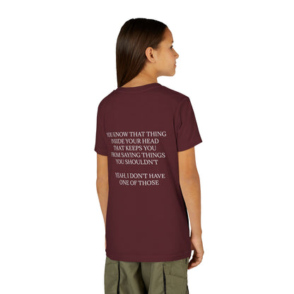 No Filter Youth Unisex Short Sleeve Crewneck Tee