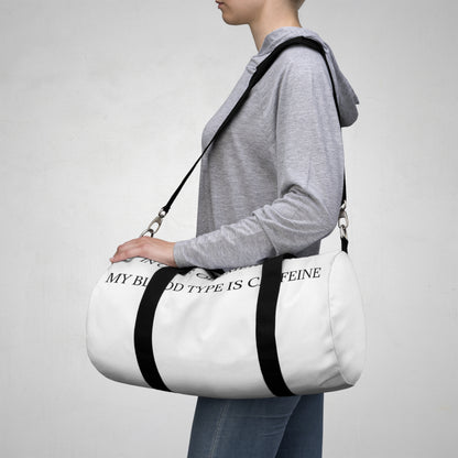 Blood Type Duffel Bag
