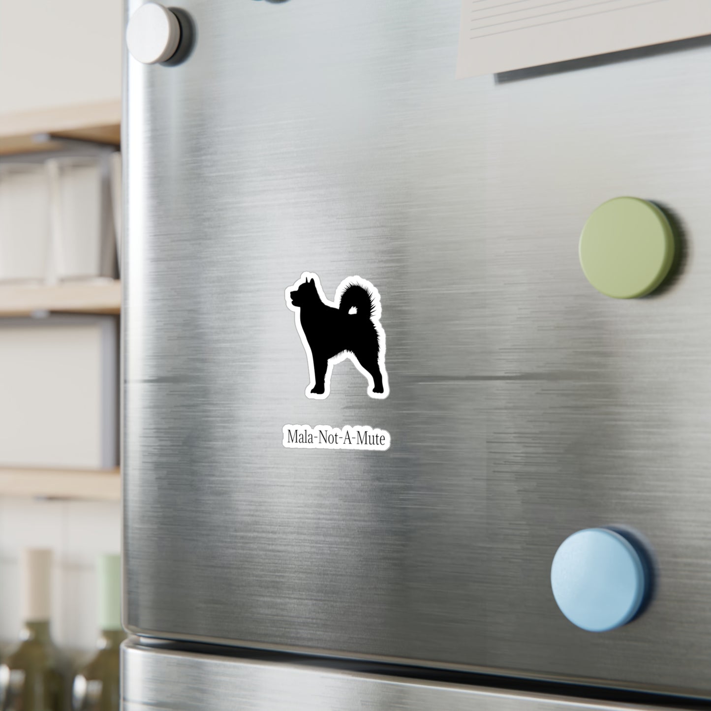 Mala-Not-A-Mute Vinyl Decal